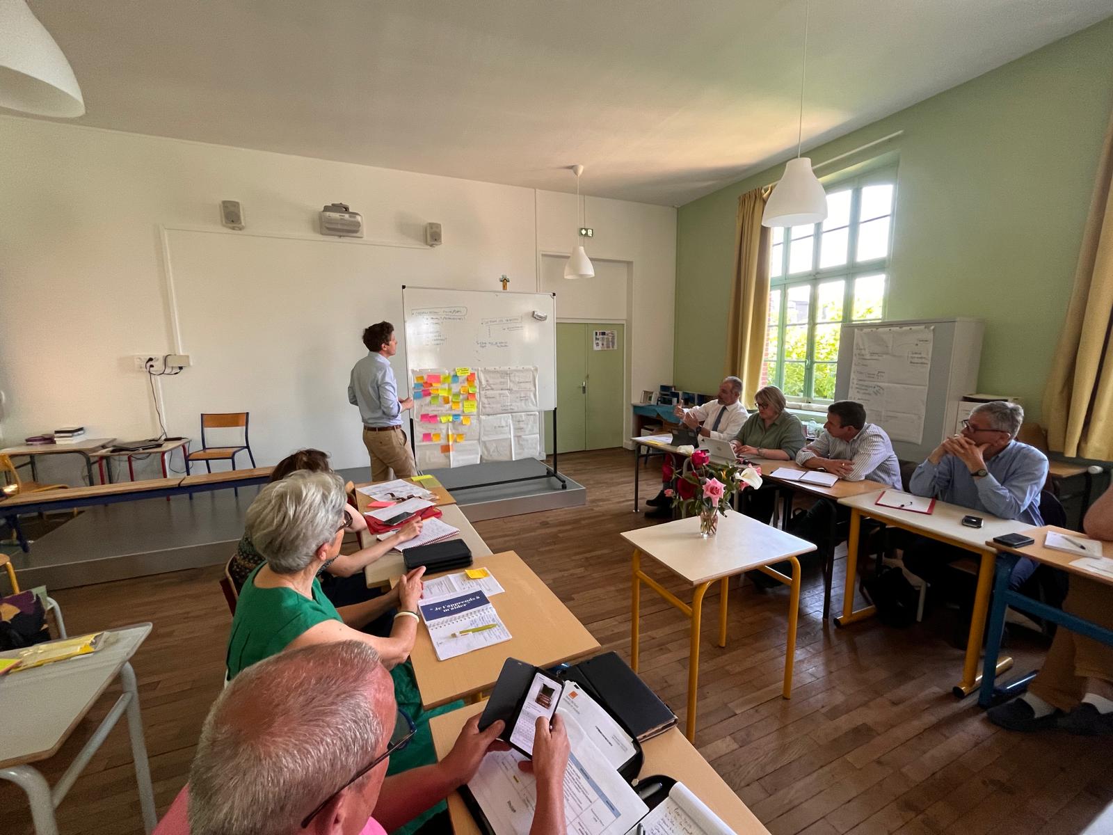 ECOLES DE VIES-SAINT FERDINAND_REUNION DE TRAVAIL